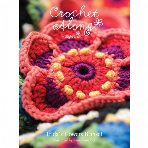 stylecraft cal Frida's Flowers Deken