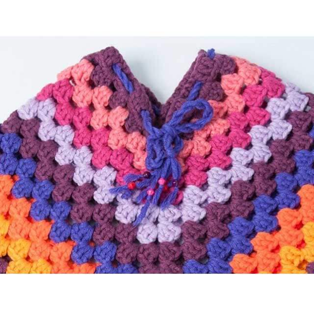 Durable PONCHO HAAKPATROON - Afbeelding 3