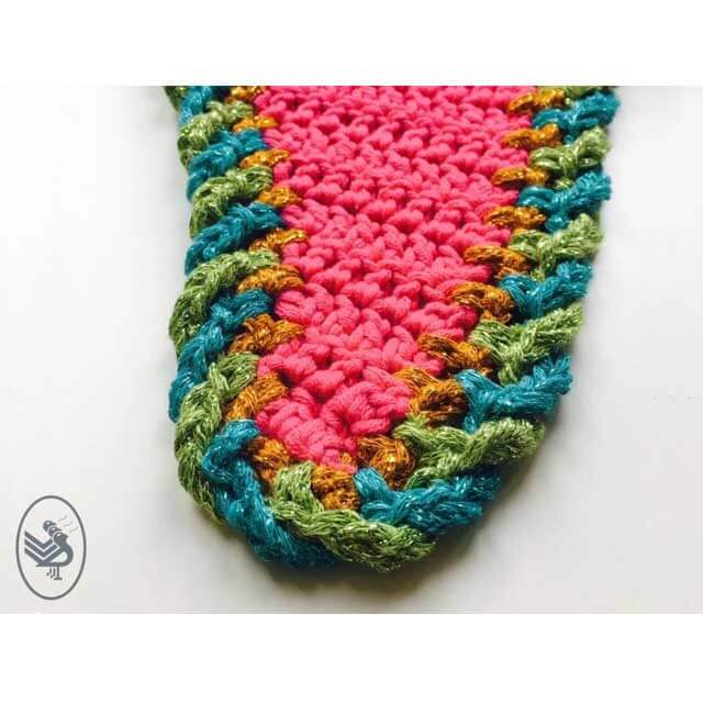 Durable POINT BLANK MARRAKEZ SHAWL HAAKPATROON - Afbeelding 3