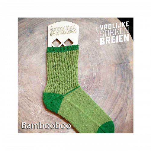 vrolijke sokken breien bambooboo