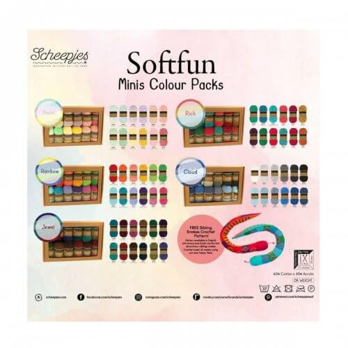 scheepjes mini colour pack softfun