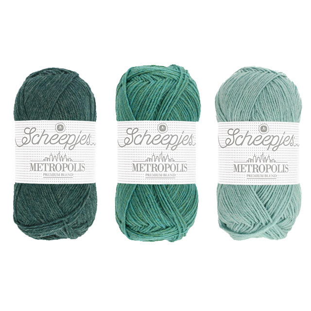 Knit A Long THE COLORFUL CITIES SHAWL Pakketten - Afbeelding 15
