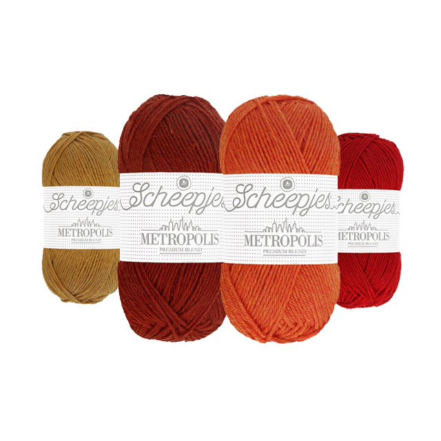 Knit A Long THE COLORFUL CITIES SHAWL Pakketten - Afbeelding 12