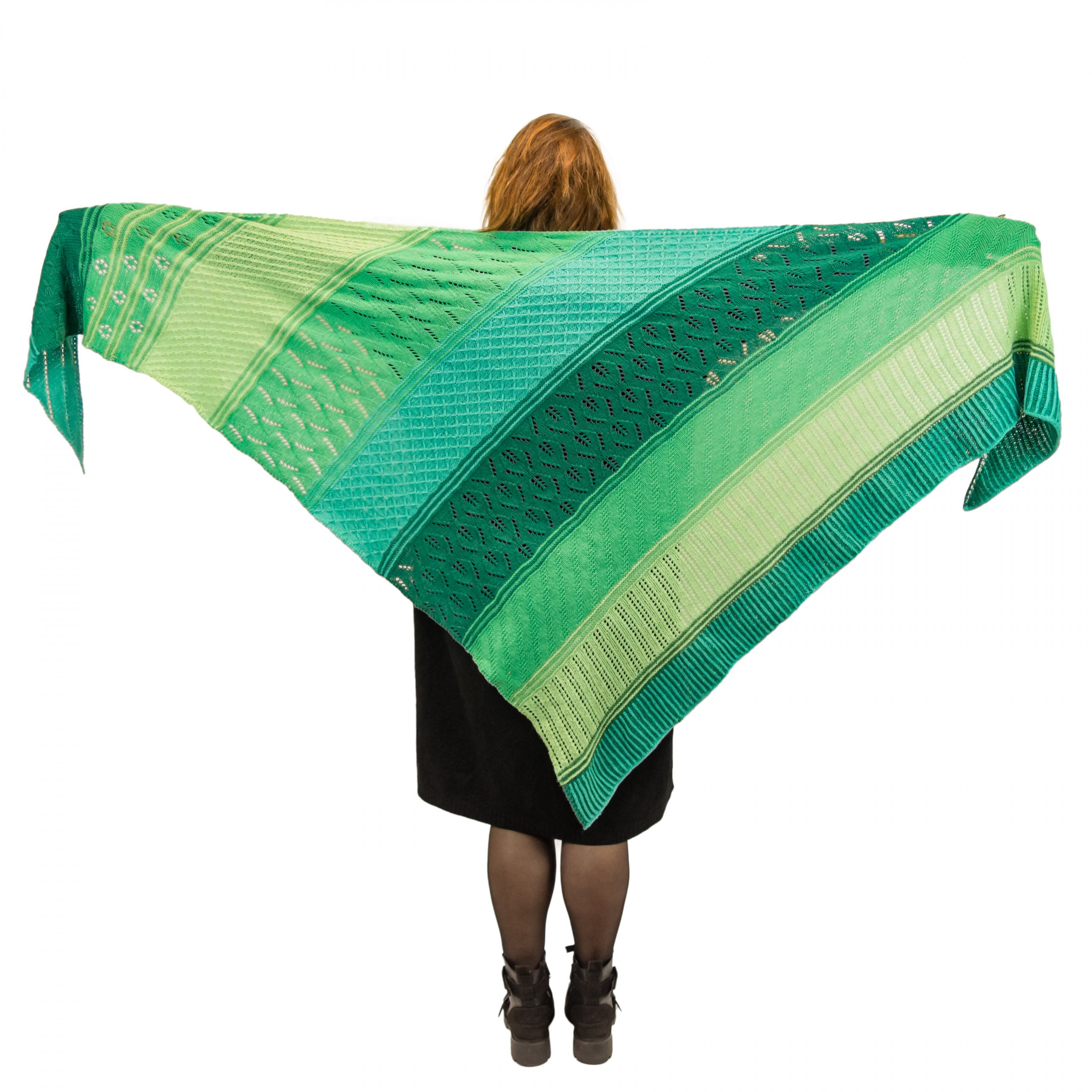 Knit A Long THE COLORFUL CITIES SHAWL Pakketten - Afbeelding 8