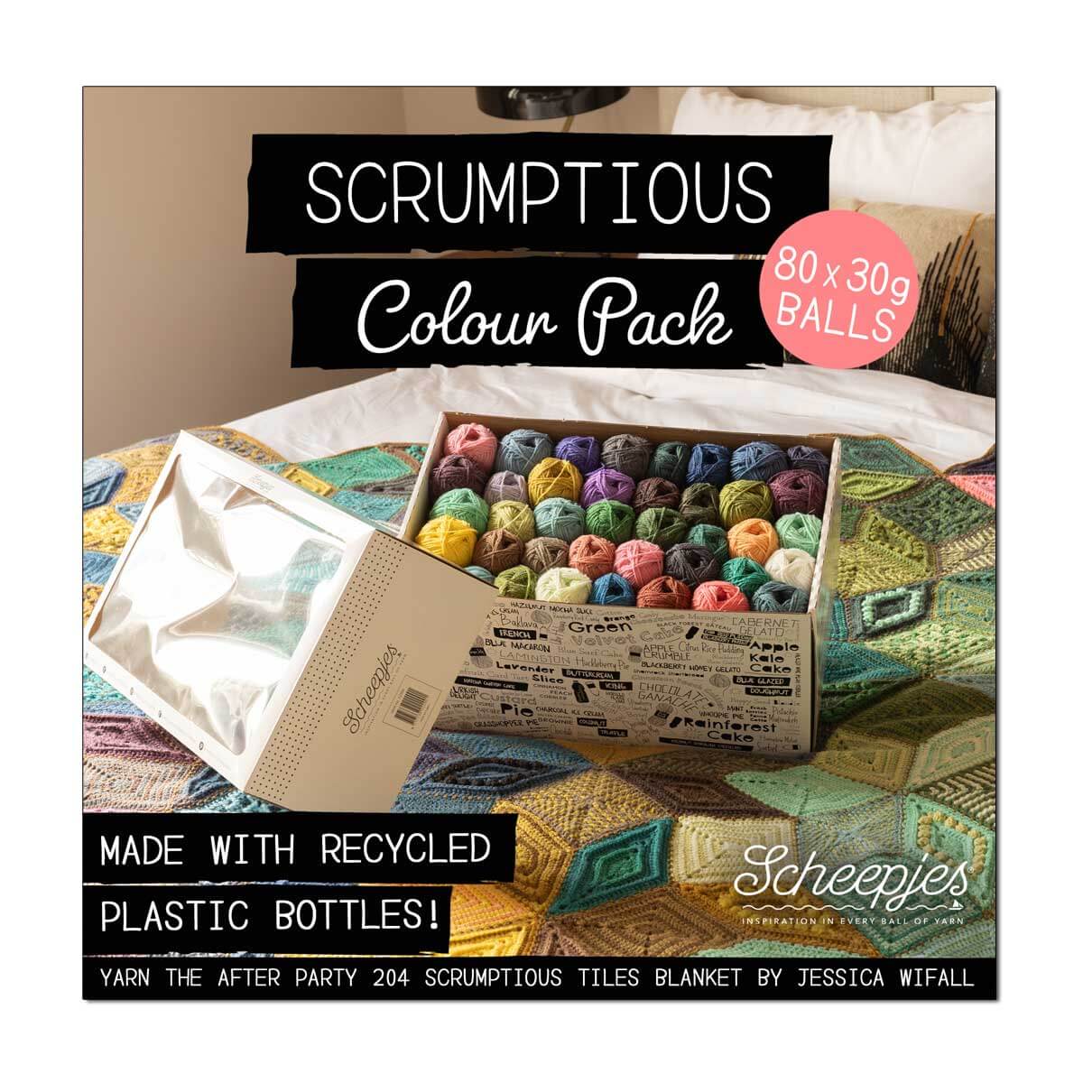 scheepjes scrumptious colour pack