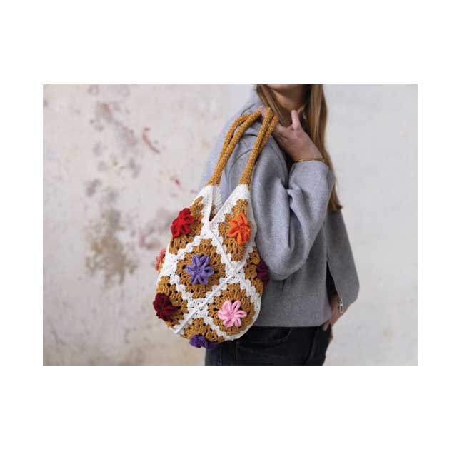 HAAKPAKKET COMFY LA BLOEMEN TAS - Afbeelding 3